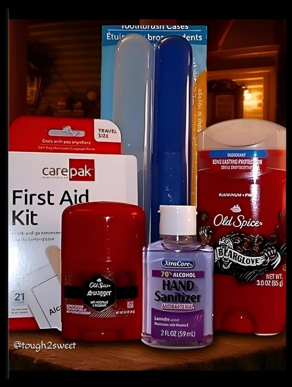 🆕️MEN'S OLD SPICE & MORE PERSONAL CARE TRAVEL KIT/ VACATION CARE KIT